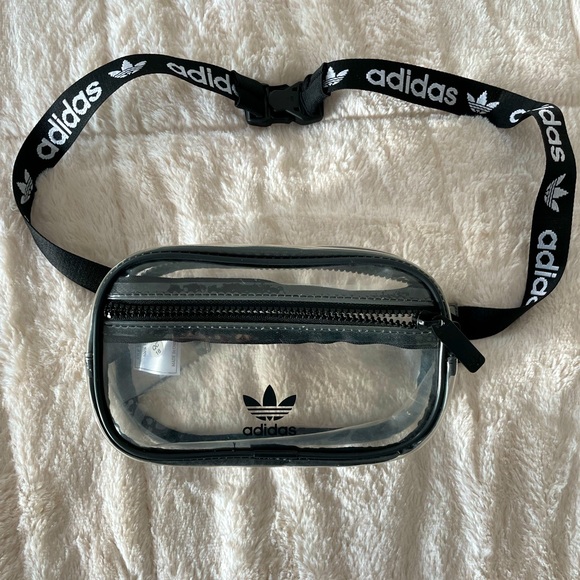 adidas | Bags | Adidas Clear Fanny Pack 
